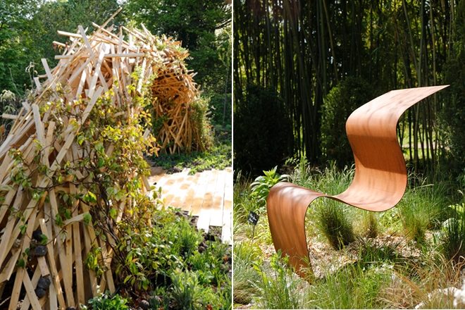De gauche à droite : « Explosive nature » et « Nous irons tous au jardin »<br><br>