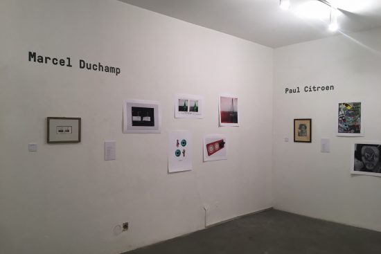 Vue de l’exposition « Dadaclub.online »