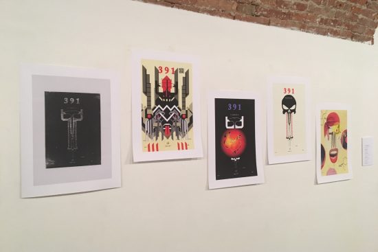 Vue de l’exposition « Dadaclub.online »