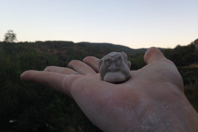 Détail d’une pièce signée Julien Tiberi (work in progress)