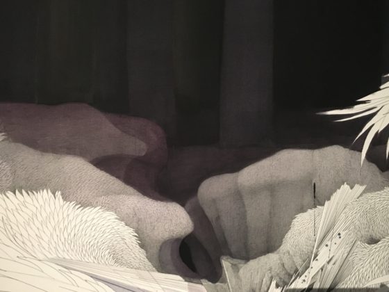 « Tissage » (détail), Min-Jung-Yeon, 2019