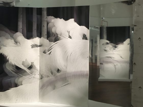 « Tissage » (détail), Min-Jung-Yeon, 2019