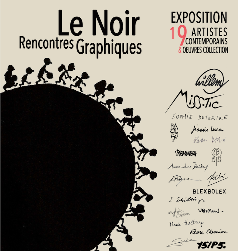 Le noir Rencontres graphiques