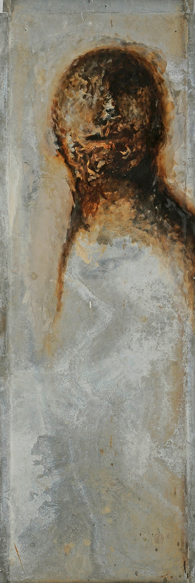 Figure 7, huile sur zinc (55 x 183 cm)