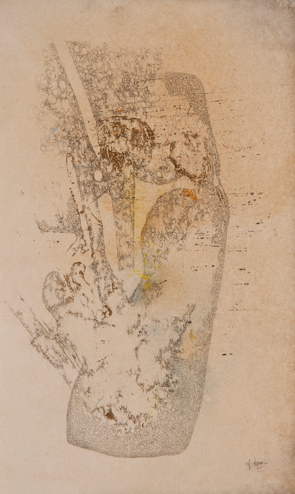 Otage, crayon (25 x 15 cm)